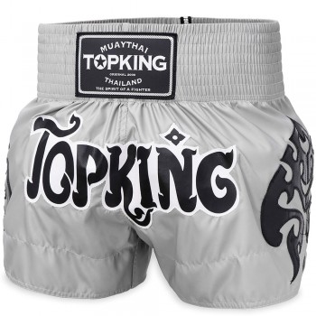 Top King TKTBS-260 Шорты Тайский Бокс Серые